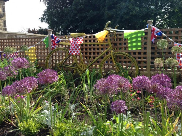 Tour de France flowers